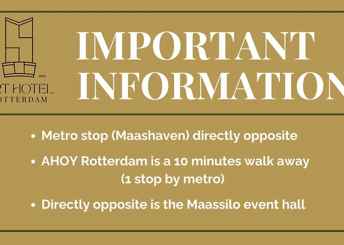 Hotel Art Rotterdam-fully Renovated 4*